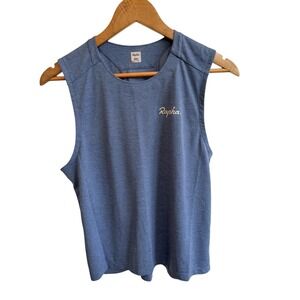 Rapha Trail Tank Top Shirt Womens Small Blue Lightweight Performance Hiking